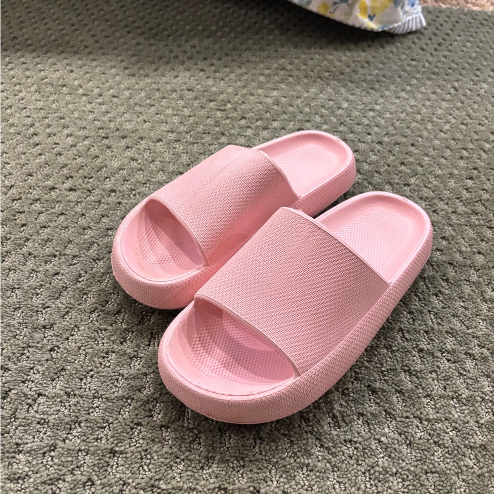 Pink Women's Slide Sandals